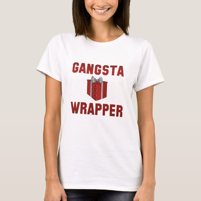 T-shirt Gangsta Wrapper (Devant)