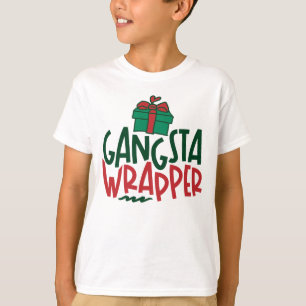 T-shirt Gangsta Wrapper - Noël drôle