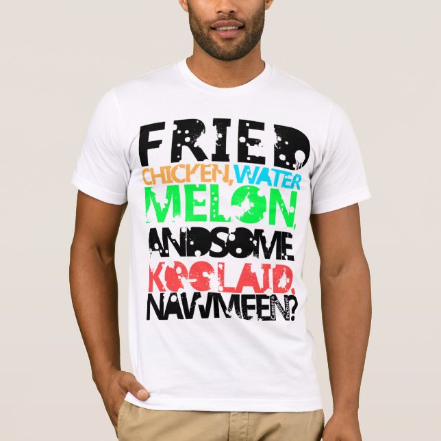 T-shirt GangstaCPPmultisplatter (Devant)