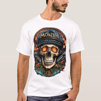 T-shirt Gangstar Skull Swag