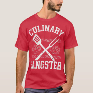 T-shirt Gangster culinaire Cuisine Chef Casquette Proud Co