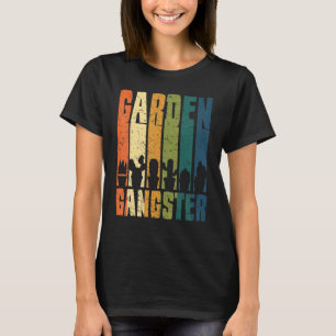 T-shirt Gangster de jardin Pots de plantes Mignon Cactus