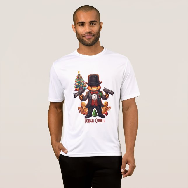 T-shirt Gangster de pain d'épices (Devant entier)