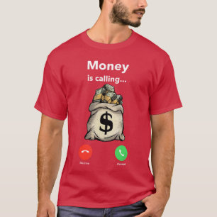 T-shirt Gangster Entrepreneur Appel Argent Noël Hip Hop