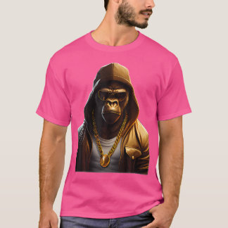 T-shirt Gangster Hip hop Gorilla