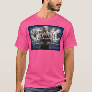 T-shirt Gangster Pro Donald Trump Tattoo Républicain drôle