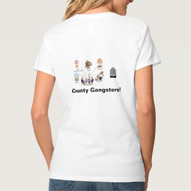 T-shirt Gangsters du comté (Dos)
