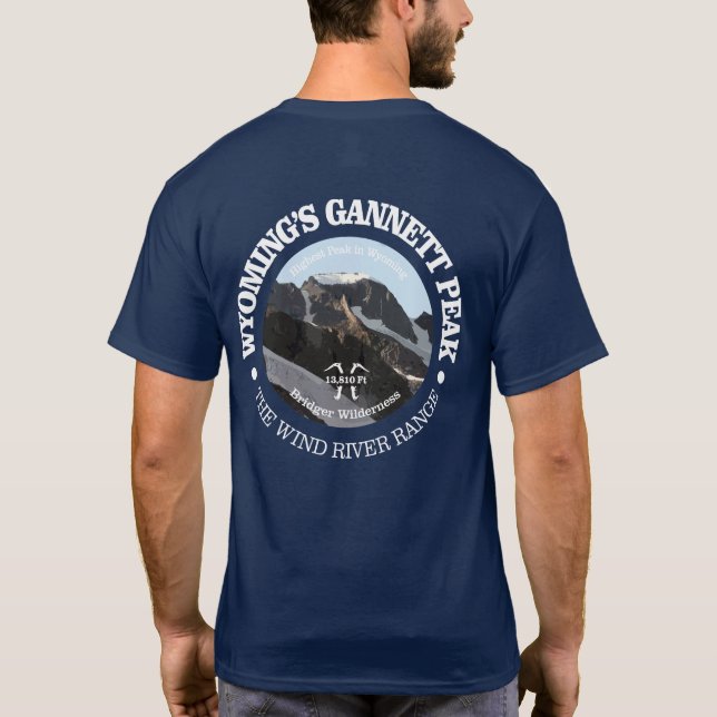 T-shirt Gannett Peak (Dos)