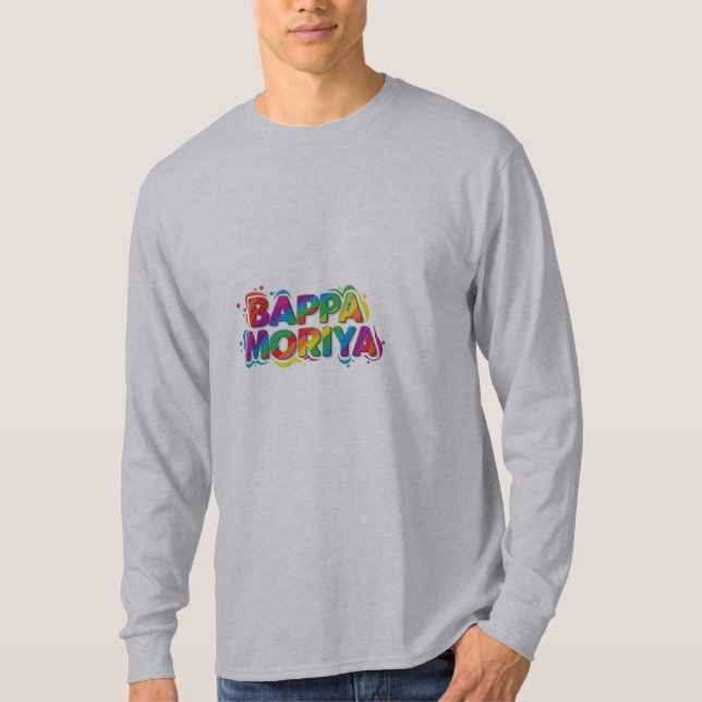 T-shirt Ganpatio Bappa Moriya ! (Devant)