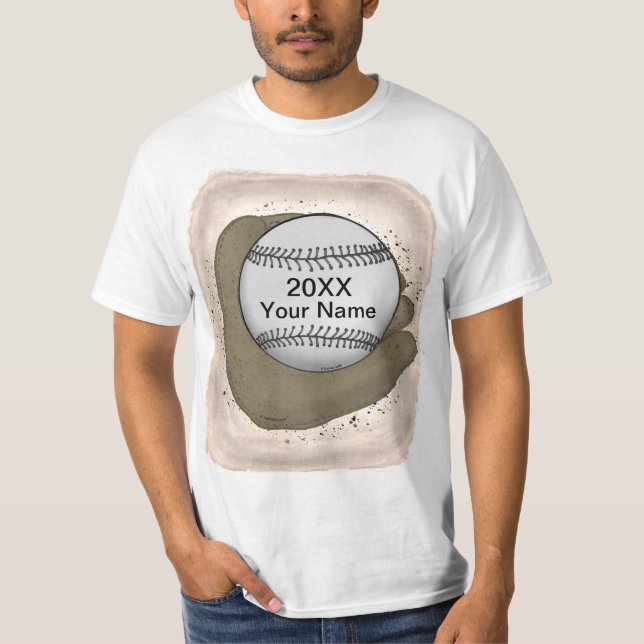 T-shirt Gant de baseball (Devant)