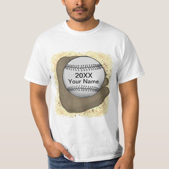 T-shirt Gant de baseball  (Devant)