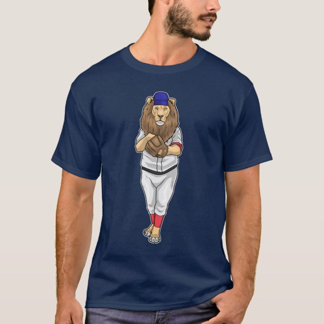 T-shirt Gant de baseball de Lion Sports (Devant)