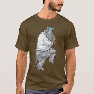 T-shirt Gant de baseball de Rhino