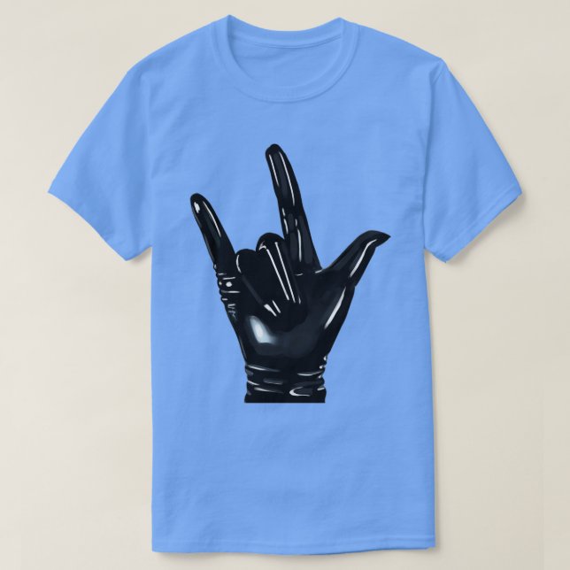 T-shirt Gant noir (Design devant)