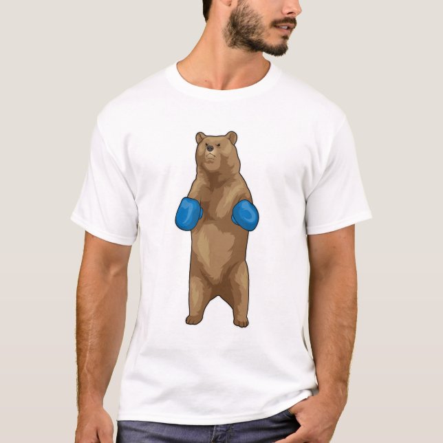 T-shirt Gants de boîte à ours (Devant)