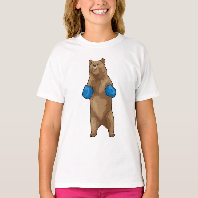 T-shirt Gants de boîte à ours (Devant)