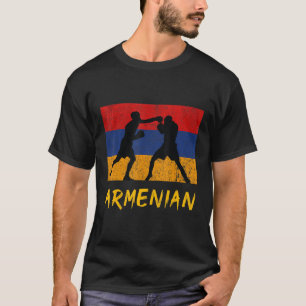 T-shirt Gants de boxe arménienne Arménie Pride Hommes Garç