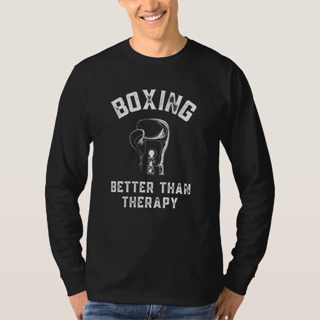 T-shirt Gants de boxe Boxer Punching Sac Mens Boxe (Devant)