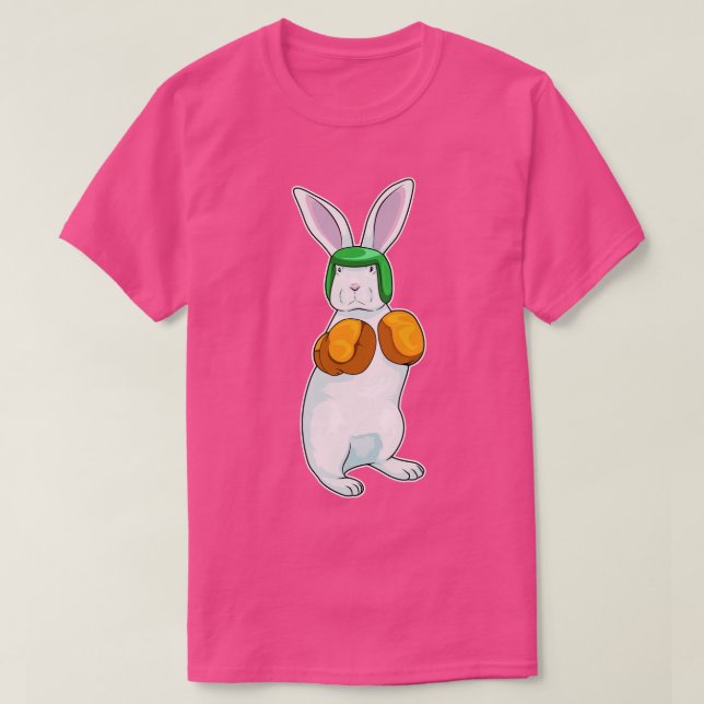 T-shirt Gants de boxe de lapin Boxe Boxe 3 (Design devant)