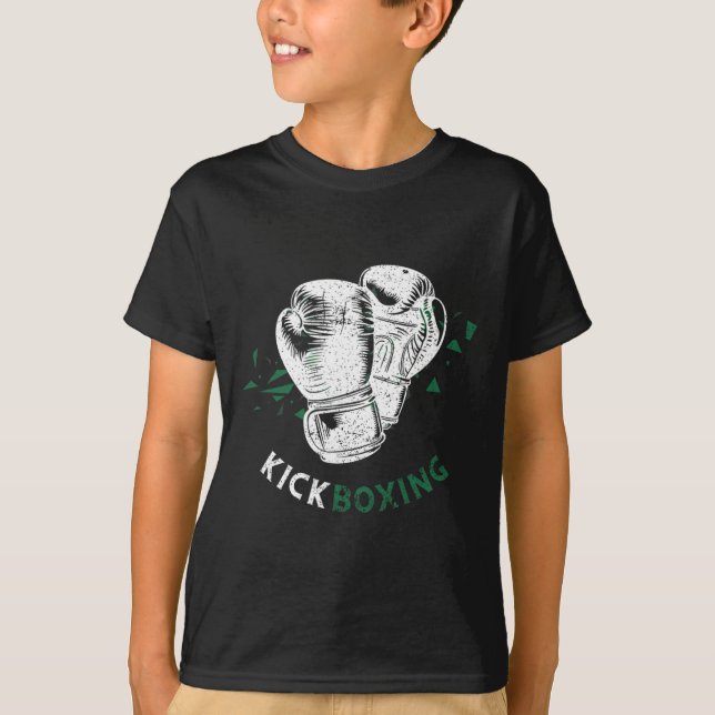 T-shirt Gants de boxe kickboxing (Devant)