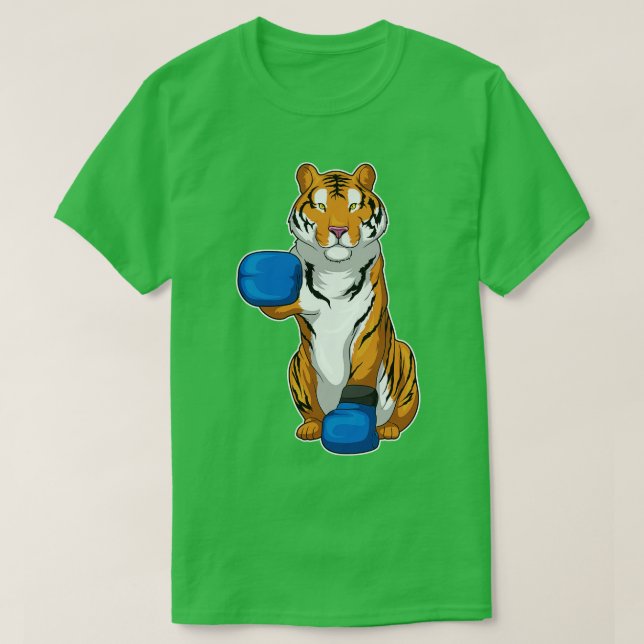 T-shirt Gants de boxe Tiger (Design devant)