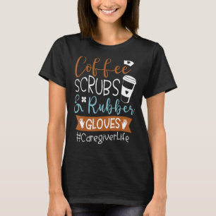 T-shirt Gants De Café Et Gants En Caoutchouc Vie De L'Amat