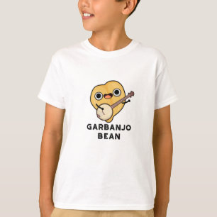 T-shirt Gar-banjo Bean Cute Garbanzo Banjo Pun