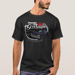 T-shirt Garage classique de voiture avec Pontiac