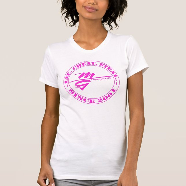 T-shirt Garage de dames Mike (Devant)