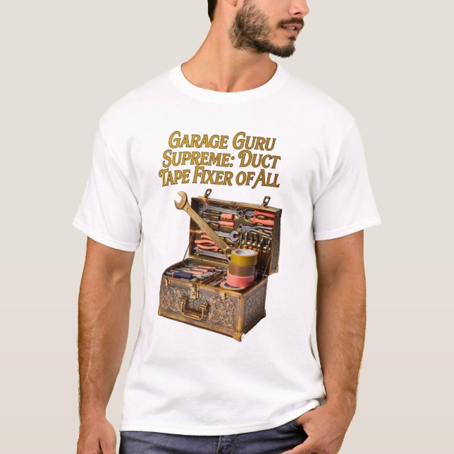 T-shirt Garage Guru Supreme T Shirt (Devant)