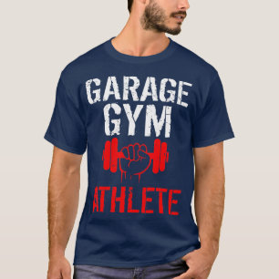 T-shirt Garage Gym Athlète pour haltère