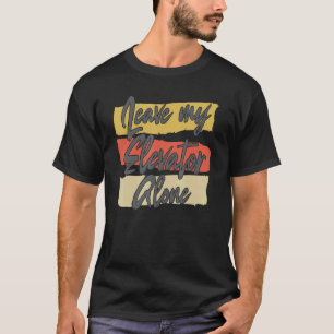 T-shirt Garage Laissez Mon Ascenseur De Mécanicien Seul W