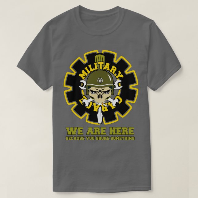 T-shirt Garage militaire (Design devant)