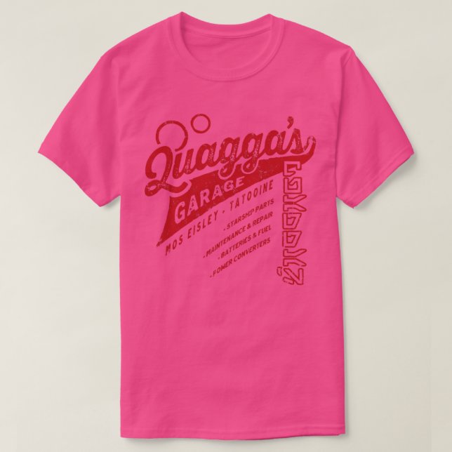 T-shirt Garage Quaggas (Design devant)