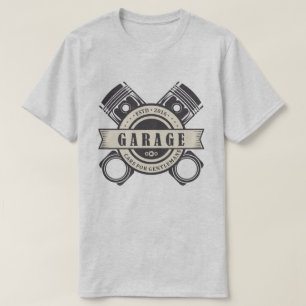 T-shirt Garage rétro