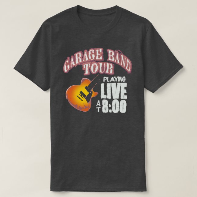 T-shirt GarageBand Tour Tee (Design devant)