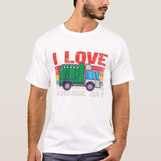 T-shirt Garbage Truck Garbarge Truck Lover