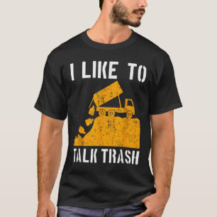 T-shirt Garbage Truck Recycle Trash Collecteur Terre