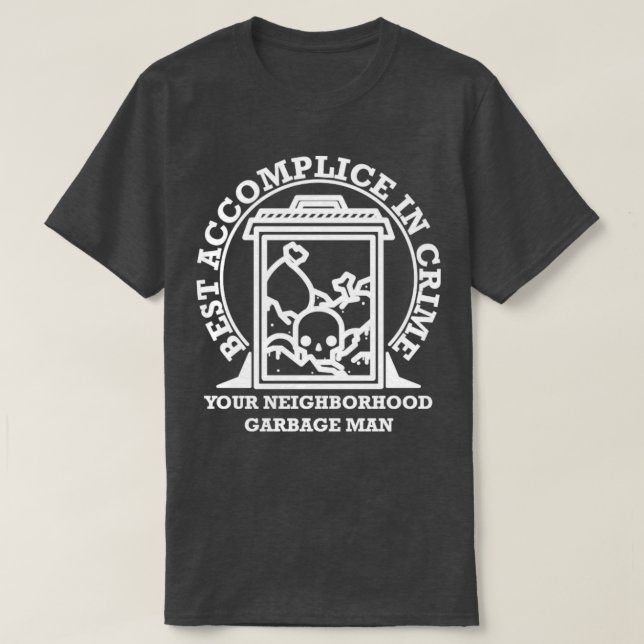 T-shirt Garbageman Secrets (Design devant)