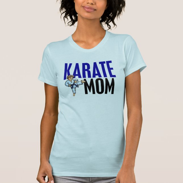 T-shirt GARÇON 3,1 de maman de karaté (Devant)