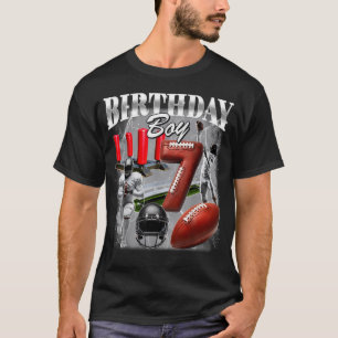 T-shirt Garçon 7 Ans Anniversaire Jeunesse Style Rétro 90S