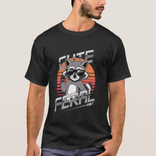 T-shirt Garçon Animal Raton Laveur Enfant Mignon Drôle
