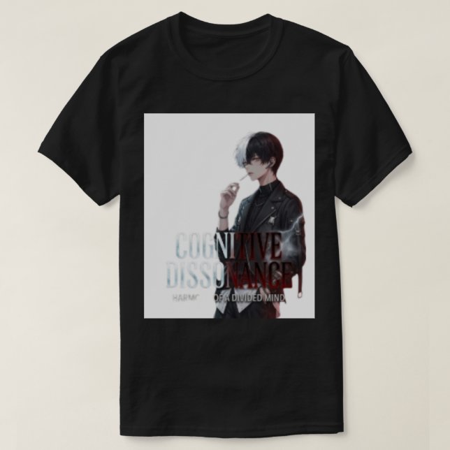 T-shirt Garçon Anime Esthétique de Dissonance Cognitive T (Design devant)
