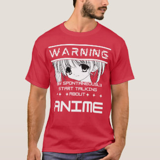 T-shirt Garçon AVERTISSEMENT anime