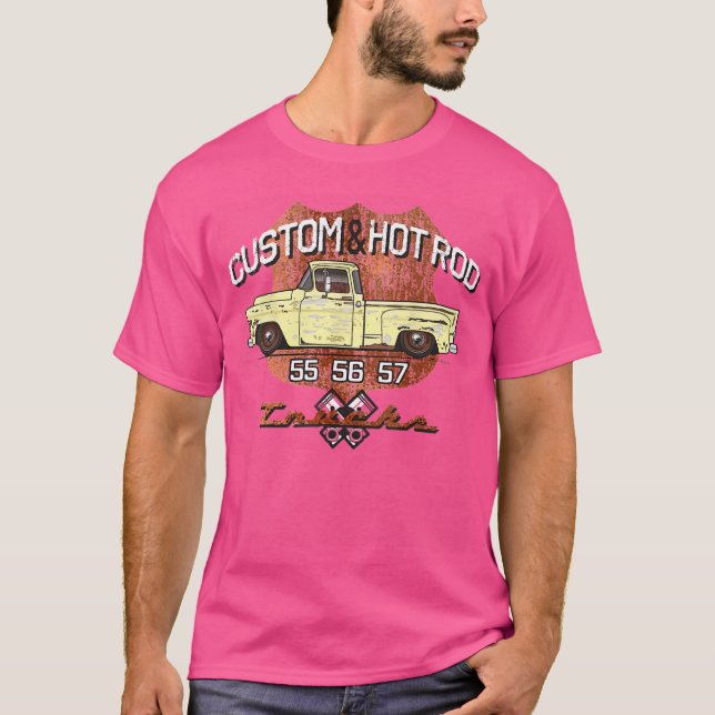 T-shirt garçon camion Chevy 55 56 57 (Devant)
