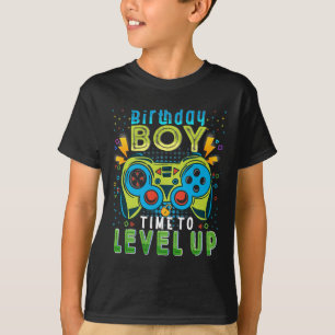 T-shirt Garçon C'est L'heure De Passer Au Niveau Supérieur