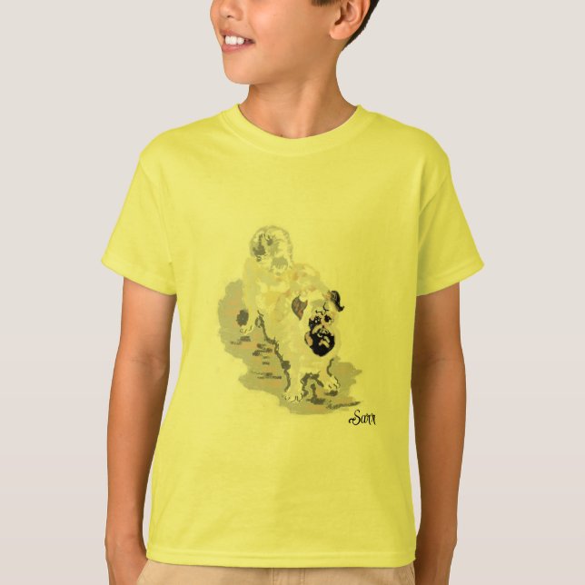 T-shirt garçon : Chiot (Devant)