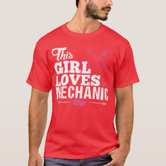 T-shirt Garçon d'amour de mécanicien