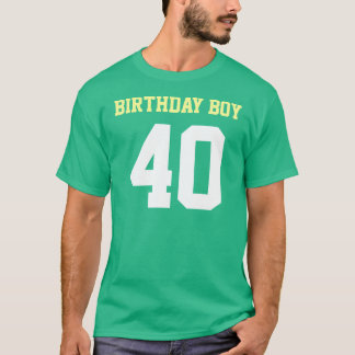 T-shirt Garçon d'anniversaire 40 ans