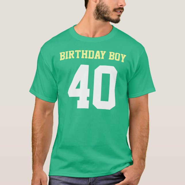 T-shirt Garçon d'anniversaire 40 ans (Devant)